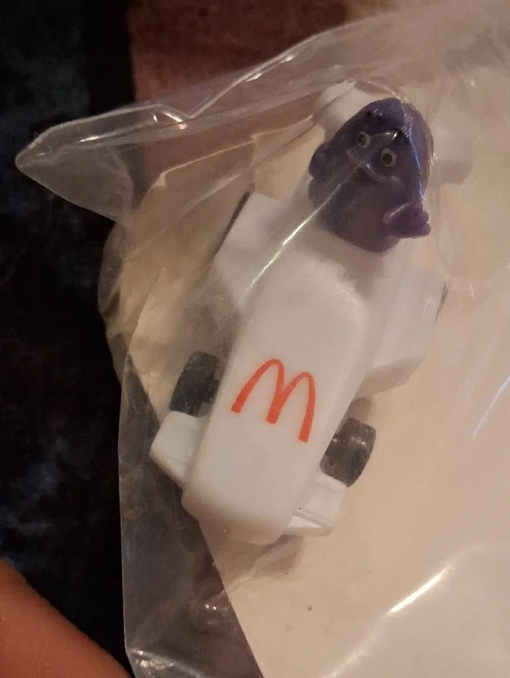 Ventage McDonald's Happy MealMini Toy Cars - Red, Yellow, White, Orange, Purple